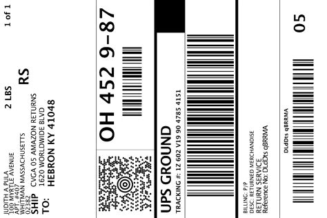 pin  amazon label