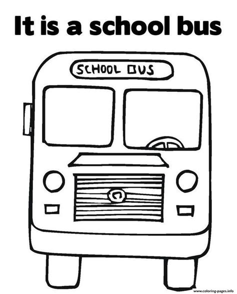 bus coloring pages collection  coloring sheets kindergarten