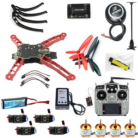 full kit rc drone quadrocopter aircraft kit   frame  gps apm  flight control