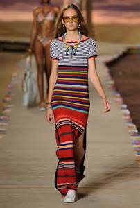 New York Fashion Week Spring 2016 Trends Pleats Stripes