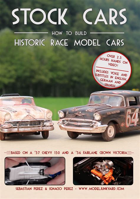 stock cars   build historic race model cars modeljunkyard