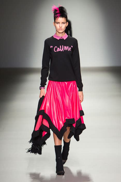 verner panton influences sibling aw15 fashion collection