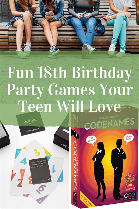Fun 18th Birthday Party Games Your Teen Will Love Fun Party Pop