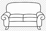 Couch Clipground Pngfind sketch template