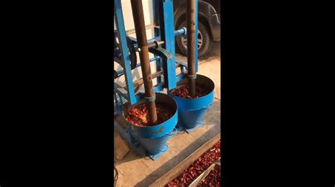 Commercial Vertical Large Electric Pimiento Pounding Machine Hot Pepper