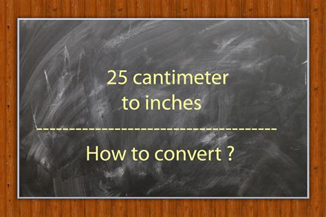 cm  inches convert