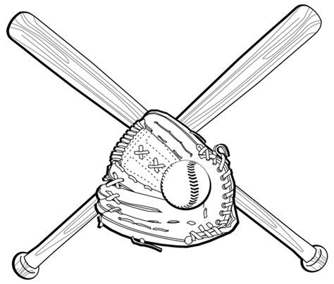 baseball glove picture clipart