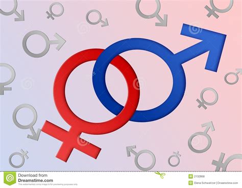 símbolos de sexo masculino y femenino stock de ilustración ilustración de amor cruz 2132868
