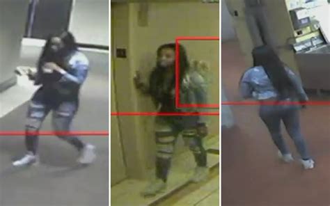 surveillance  show kenneka jenkins stumbling  crowne plaza hotel halls