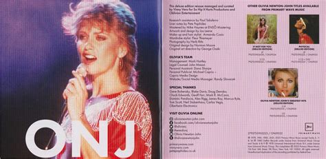 Olivia Newton John Music Compilations Olivias Greatest Hits