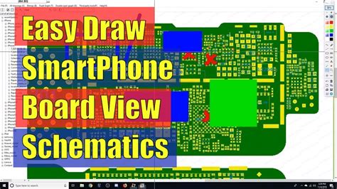 easy draw smartphone board view schematics review youtube