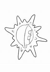Sun Coloring Edupics Printable Pages sketch template