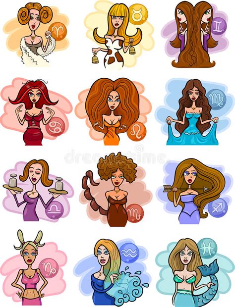 Cancer Zodiac Sign Stock Vector Illustration Of Fortune