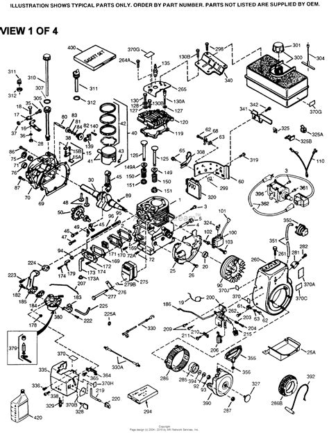 tecumseh hm  parts diagram  engine parts list