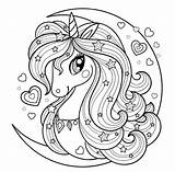 Unicorno Licorne Stampare Unicorni Maschera Gratuitamente sketch template