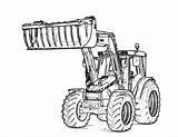 Tractor Coloring Pages Printable Kids Results sketch template