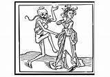 Death Dancing Coloring Dead Craft Activities Pages Large sketch template
