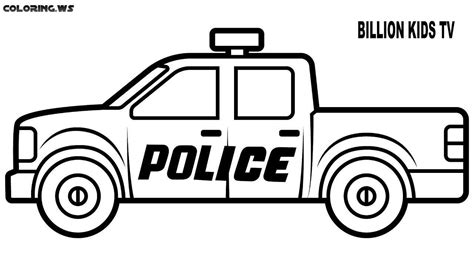police car coloring pages toddlers cars coloring pages truck