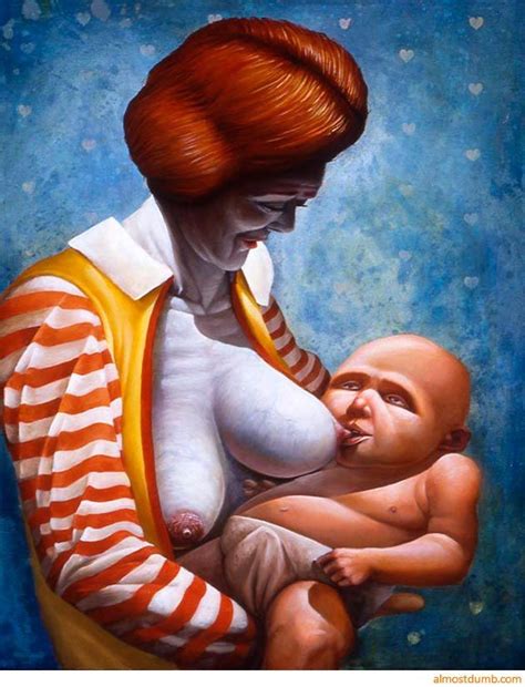 sinister ronald mcdonald breast feeding ronald mcdonald rule 63 pics sorted by new luscious