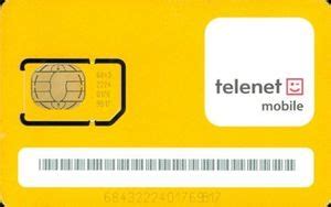 phonecard telenet mobile mobile belgium belgium telenet mobile gsm sim colbe tln gsm