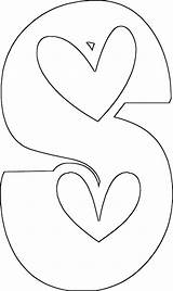 Letter Coloring Pages Colouring Colorthealphabet sketch template