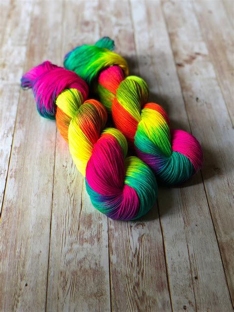 yarn multi colored yarn variegated yarn margaritaville etsy