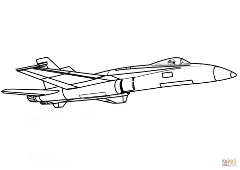 jet fighter coloring page  printable coloring pages