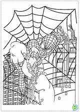 Dinokids Spiderman sketch template
