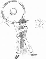 Kung Lao sketch template