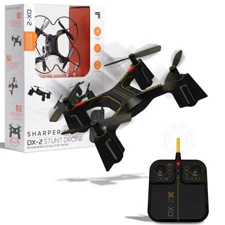 sharper image stunt drone rechargeable led lights autopilot system   sizeone size black