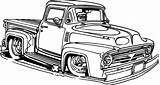 Pickup Silhouettes Rod Camion Trucks Automobili Hotrod Clipartmag Outlaws Pngkit sketch template