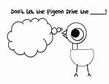 Let Pigeon Don Dont Pack Activity sketch template