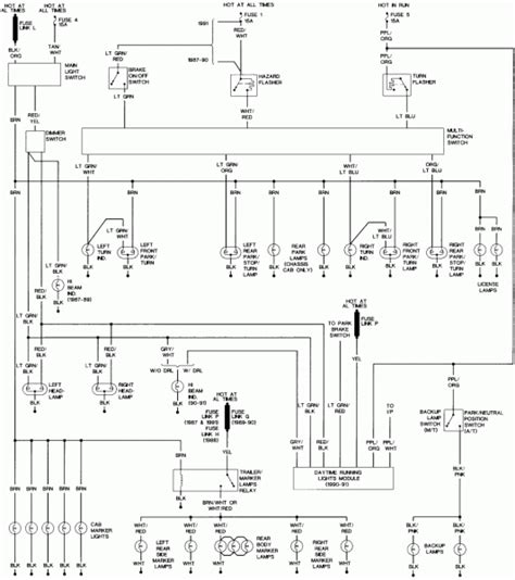 ford  tail light wiring diagram conature