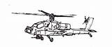 Helicopter Apache Coloring Pages Draw Attack Colouring Designlooter Print Color Button Using Tocolor 27kb 254px sketch template