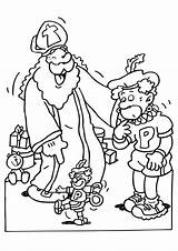 Sinterklaas Piet Zwarte Kleurplaten Kleurplaat Grappig Animaatjes Afbeeldingsresultaat Kerstman sketch template