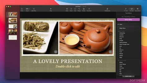 keynote mac  intuitive  app  lets  create impressive slideshows