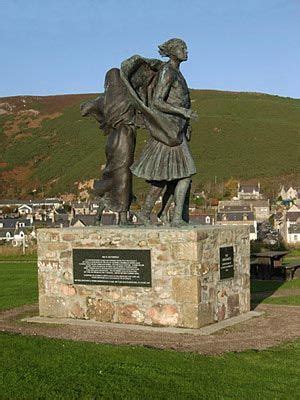 clearance statue  helmsdale marking  important historical event beautiful places