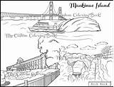 Mackinac Island Coloring Clipart Clipground Choose sketch template