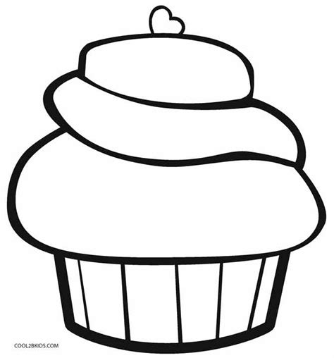 cupcakes coloring pages learny kids