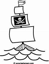 Piratenschiff Malvorlage Jolly Pirates Ausdrucken Leehansen sketch template