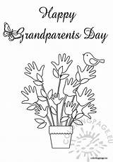 Grandparents Coloring Happy Sheet Clipart Pages Sheets Printable Activities Hippie Grandparent Kids Preschool Cards Friends Coloringpage Eu Birthday Special Card sketch template