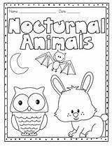 Nocturnal Printables Seevanessacraft sketch template