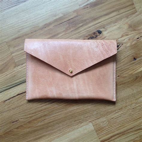 envelope clutch  bezar leather ipad sleeve leather clutch