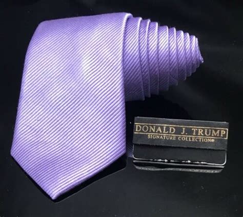 donald  trump signature collection bright purple tie ties