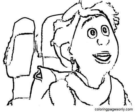 ethan clade coloring page  printable coloring pages
