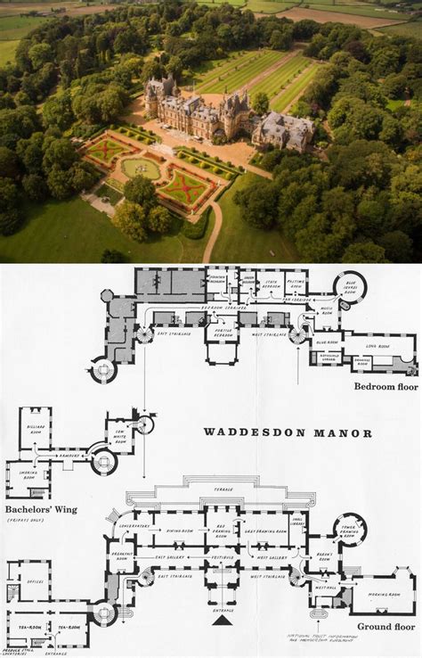 waddesdon manor floor plan waterfall bedroom suite