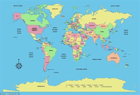 world map shows country size based  population   land mass