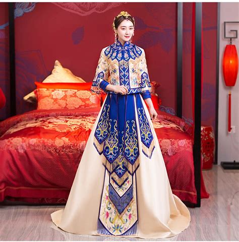 bride modern cheongsam chinese traditional dress wedding qipao su