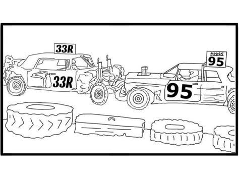 derby car coloring pages coloring pages