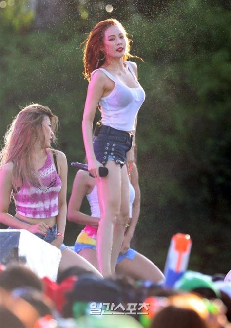 31 photos of hyuna looking dangerously sexy in her wet see